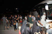 بالصور: وصول الفوج الثاني من معتمري مدينة يافا إلى ديارهم سالمين